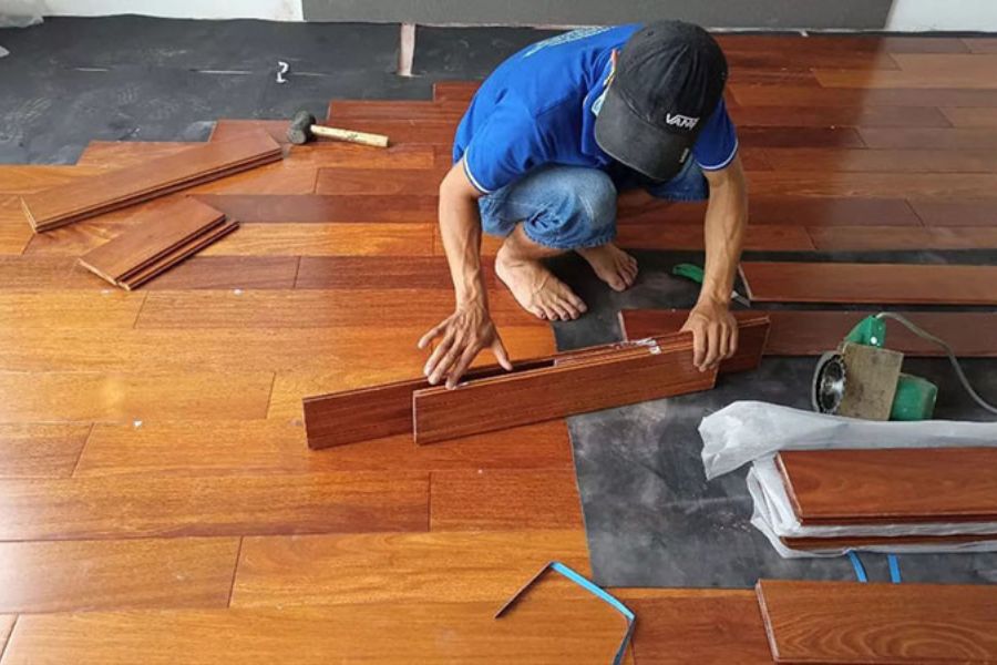 3 Cách Thi Công Sàn Gỗ Tự Nhiên Chuẩn Xác Nhất